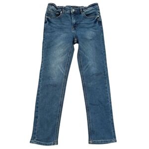 Silver Jeans Nathan Boys Size 14 Skinny Jeans Stretch Adjustable Waist Denim